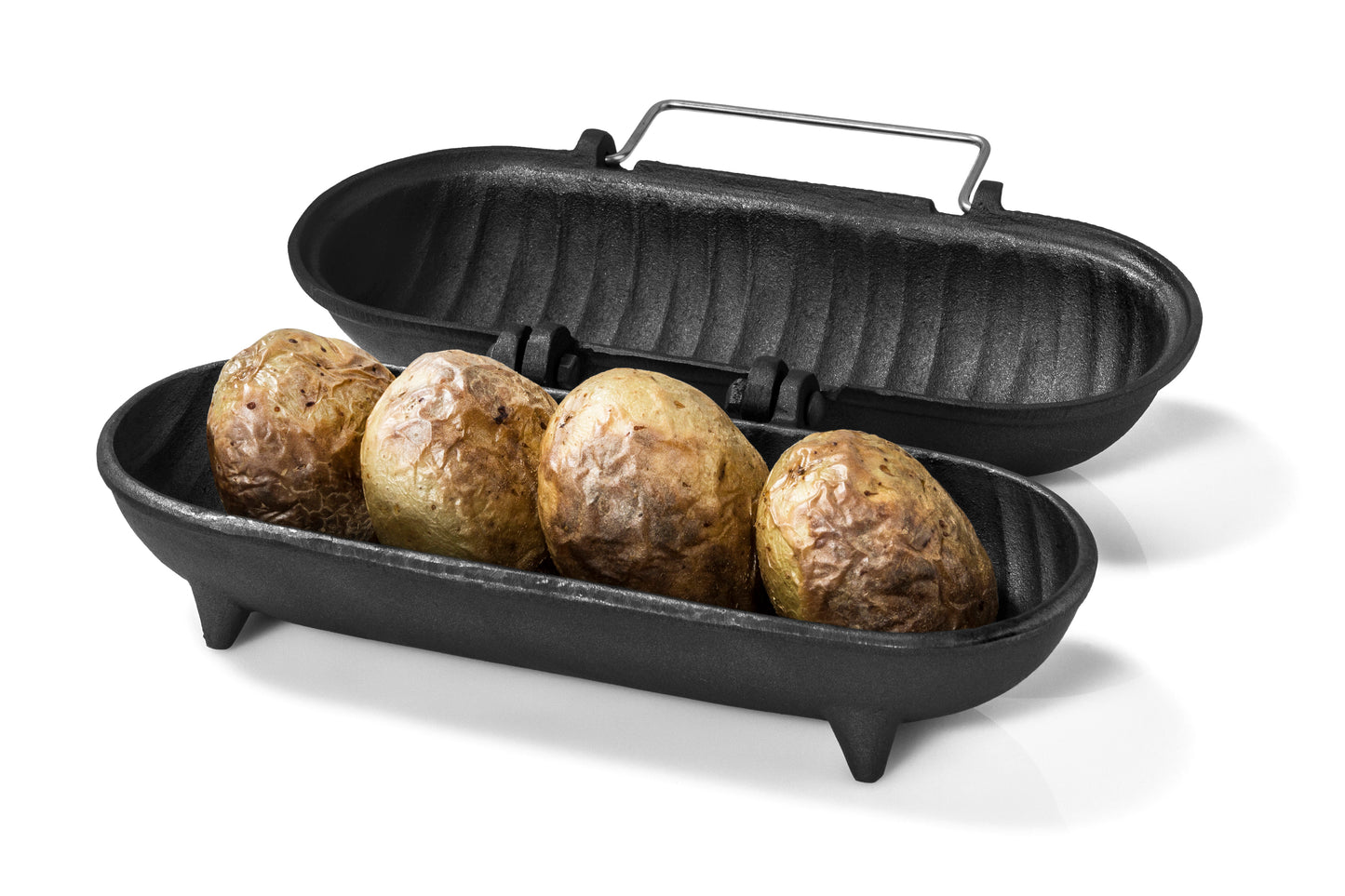 Large Cast Iron Potato Cooker