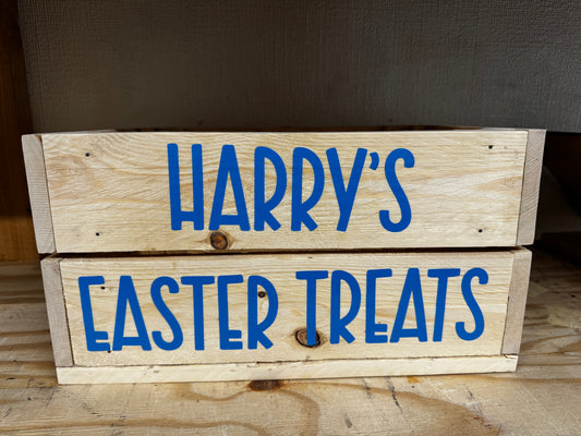 Personalised Easter Crate