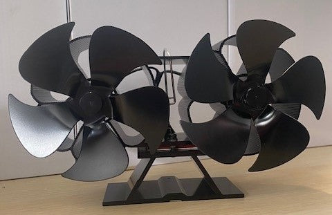 5 Blade Mini Dual Stove Fan